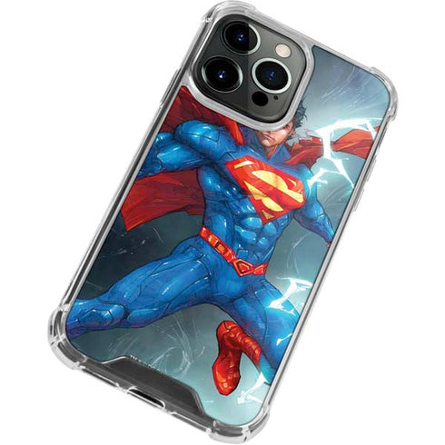 DC Comics Superman Secret and Lies #2 Cover New 52 iPhone 14 Pro Clear Case